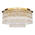 Maytoni DIA005CL-06G - Griestu lampa DUNE 6xE14/60W/230V zelta