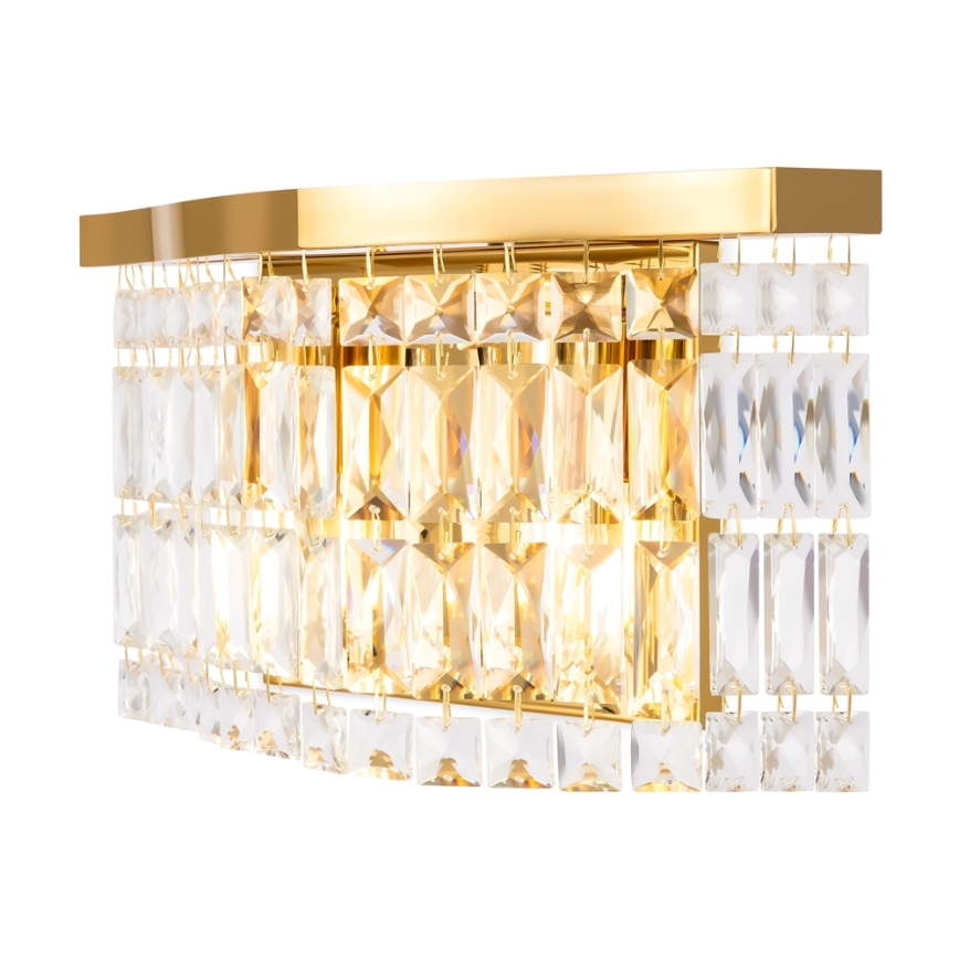 Maytoni DIA005WL-02G - Sienas lampa DUNE 2xE14/60W/230V zelta
