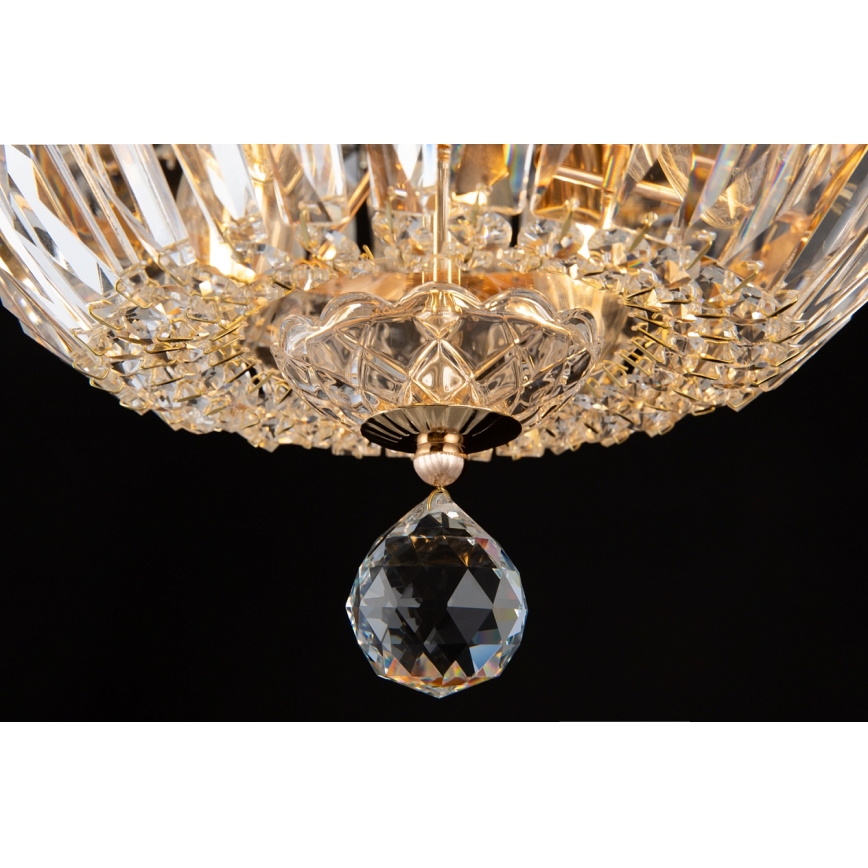Maytoni DIA100-CL-12-G - Griestu lampa BASFOR 12xE14/60W/230V zelta