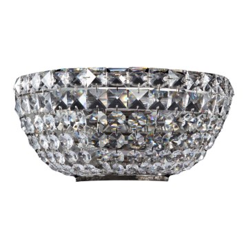 Maytoni DIA100-WL-02-N - Sienas lampa BASFOR 2xE14/60W/230V matēts hroms