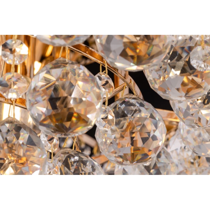 Maytoni DIA120-06-G - Griestu lampa KAROLINA 6xE14/40W/230V