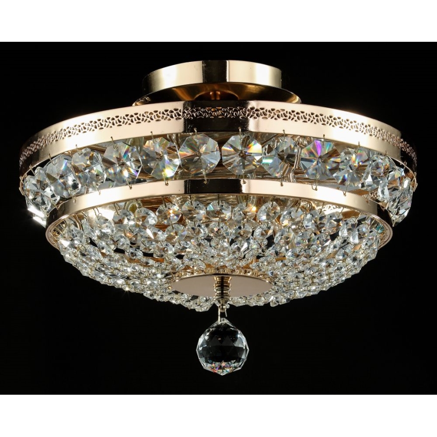 Maytoni DIA700-CL-03-G - Griestu lampa OTTILIA 3xE14/60W/230V
