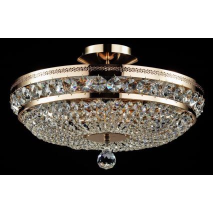 Maytoni DIA700-CL-06-G - Griestu lampa OTTILIA 6xE14/60W/230V