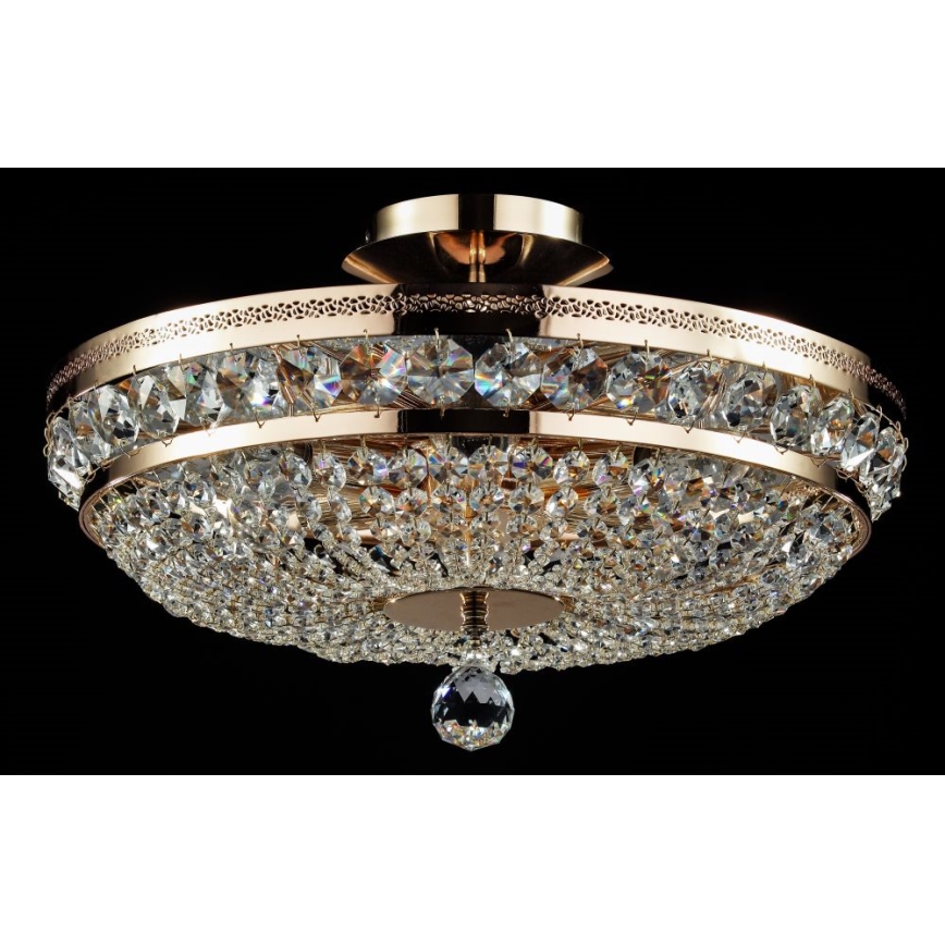 Maytoni DIA700-CL-06-G - Griestu lampa OTTILIA 6xE14/60W/230V