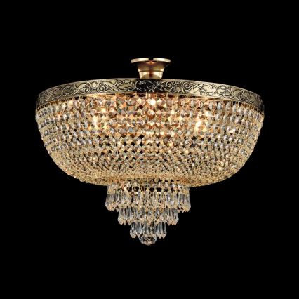 Maytoni DIA890-CL-06-G - Virsapmetuma lustra PALACE 6xE27/60W/230V