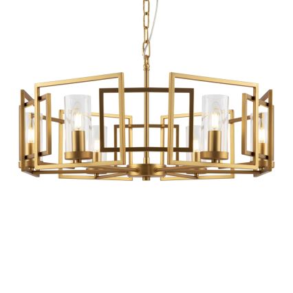Maytoni H009PL-06G - Lustra ar ķēdi BOWI 6xE14/40W/230V