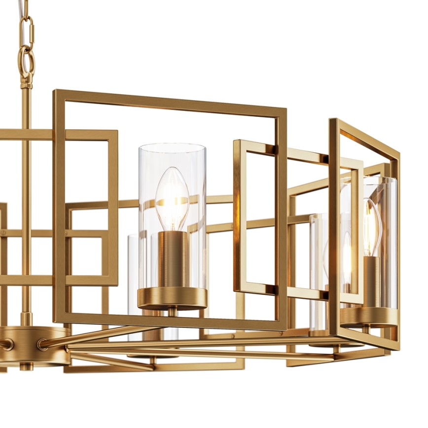 Maytoni H009PL-08G - Lustra ar ķēdi BOWI 8xE14/40W/230V