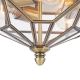 Maytoni H356-CL-03-BZ - Griestu lampa ZEIL 3xE27/60W/230V