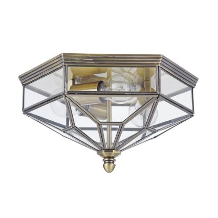 Maytoni H356-CL-03-BZ - Griestu lampa ZEIL 3xE27/60W/230V