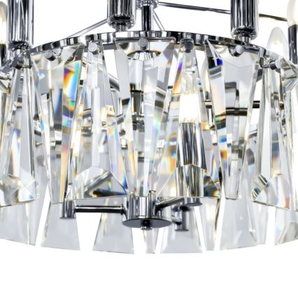 Maytoni MOD043PL-12CH - Lustra ar ķēdi PUNTES 12xE14/40W/230V spīdīgi hromēts