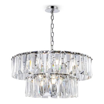 Maytoni MOD043PL-12CH - Lustra ar ķēdi PUNTES 12xE14/40W/230V spīdīgi hromēts