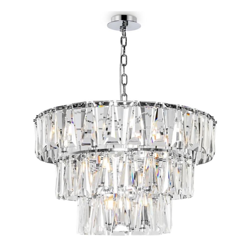 Maytoni MOD043PL-18CH - Lustra ar ķēdi PUNTES 18xE14/40W/230V spīdīgi hromēts
