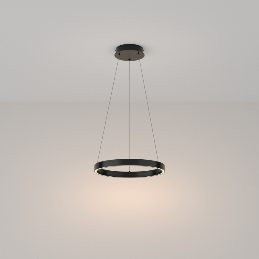Maytoni MOD058PL-L22B3K - LED Lustra ar auklu RIM LED/25W/230V 3000K d. 40 cm melna