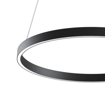 Maytoni MOD058PL-L32B3K - LED Lustra ar auklu RIM LED/37W/230V 3000K d. 60 cm melna