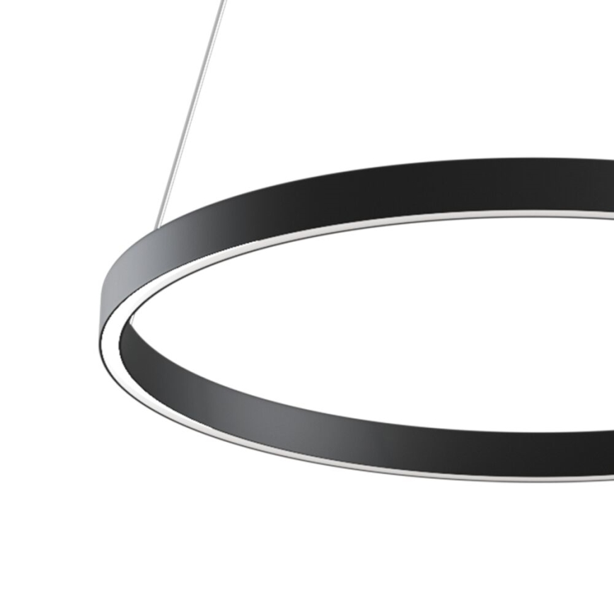Maytoni MOD058PL-L32B3K - LED Lustra ar auklu RIM LED/37W/230V 3000K d. 60 cm melna