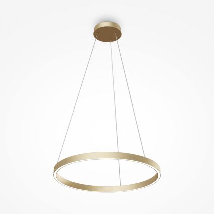 Maytoni MOD058PL-L32BS4K - LED Lustra ar auklu RIM LED/37W/230V 4000K d. 60 cm zelta