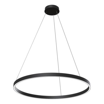 Maytoni MOD058PL-L42B4K - LED Lustra ar auklu RIM LED/51W/230V 4000K d. 80 cm melna