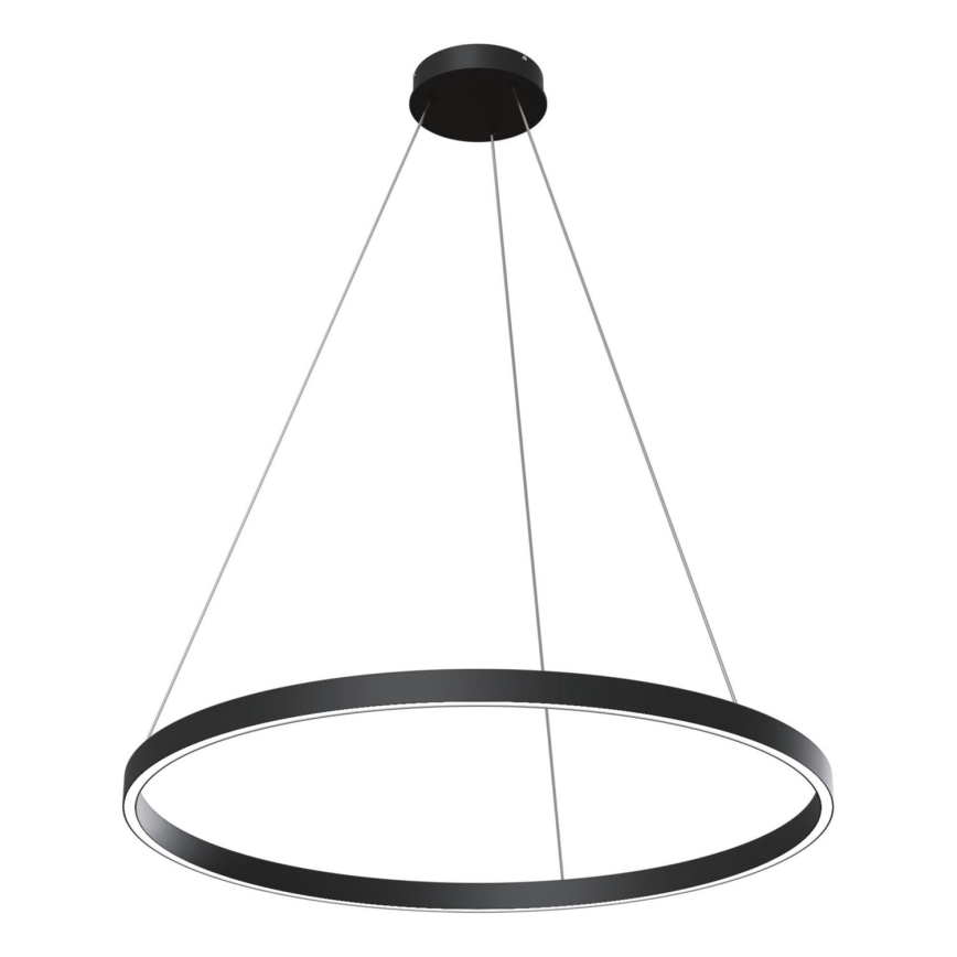 Maytoni MOD058PL-L42B4K - LED Lustra ar auklu RIM LED/51W/230V 4000K d. 80 cm melna