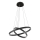 Maytoni MOD058PL-L55B3K - LED Lustra ar auklu RIM LED/61W/230V 3000K d. 60 cm melna