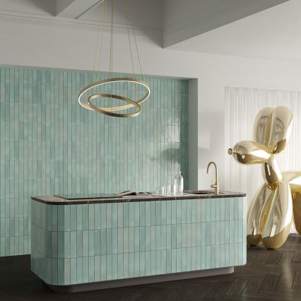 Maytoni MOD058PL-L55BS3K - LED Lustra ar auklu RIM LED/61W/230V 3000K d. 60 cm zelta