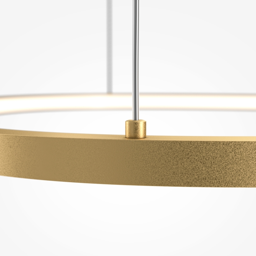Maytoni MOD072PL-L28BS3K1 - LED Lustra ar auklu GLINT LED/24W/230V zelta d. 60 cm