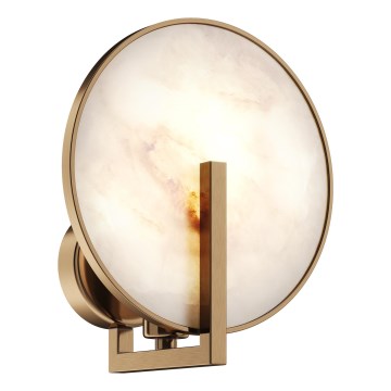 Maytoni MOD099WL-01G2 - Sienas lampa MARMO 1xE14/40W/230V zelta