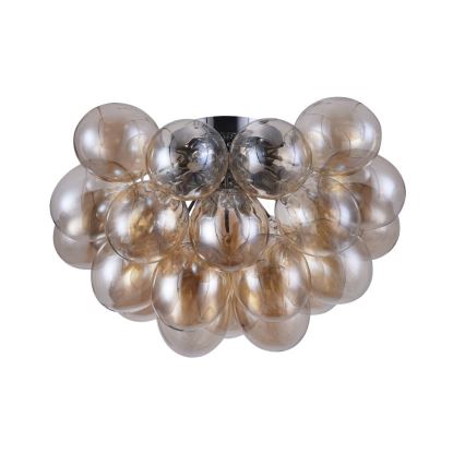 Maytoni MOD112CL-08G - Griestu lampa BALBO 8xG9/28W/230V zelta/hroms