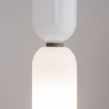 Maytoni MOD177PL-01W - Lustra ar auklu MEMORY 1xE14/40W/230V balta
