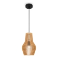 Maytoni MOD191PL-01W - Lustra ar auklu ROOTS 1xE27/40W/230V d. 20 cm bēša