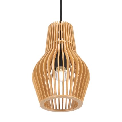 Maytoni MOD191PL-01W - Lustra ar auklu ROOTS 1xE27/40W/230V d. 20 cm bēša