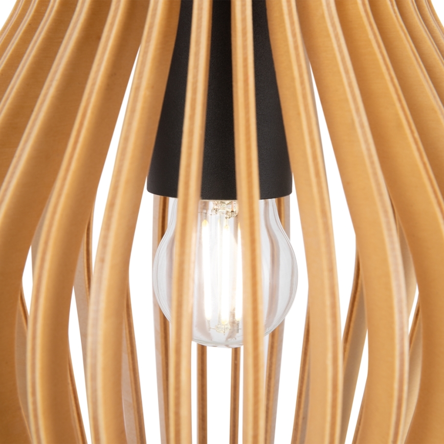 Maytoni MOD191PL-01W - Lustra ar auklu ROOTS 1xE27/40W/230V d. 20 cm bēša