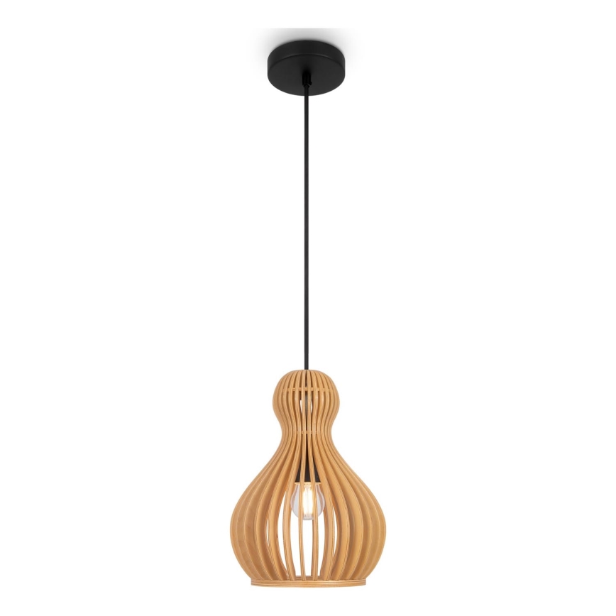 Maytoni MOD192PL-01W - Lustra ar auklu ROOTS 1xE27/40W/230V d. 20 cm bēša
