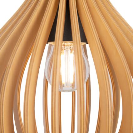 Maytoni MOD192PL-01W - Lustra ar auklu ROOTS 1xE27/40W/230V d. 20 cm bēša