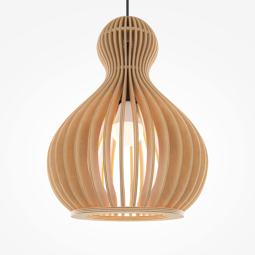 Maytoni MOD192PL-01W1 - Lustra ar auklu ROOTS 1xE27/40W/230V d. 30 cm bēša