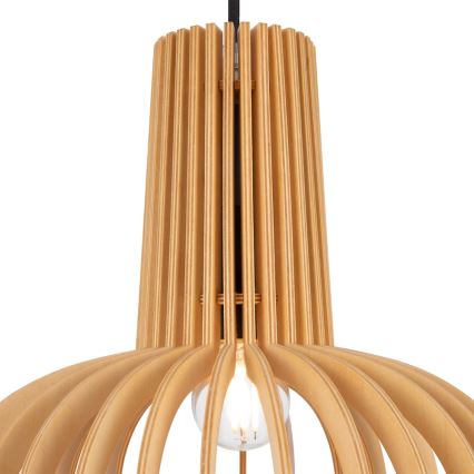 Maytoni MOD193PL-01W - Lustra ar auklu ROOTS 1xE27/40W/230V d. 22,5 cm bēša