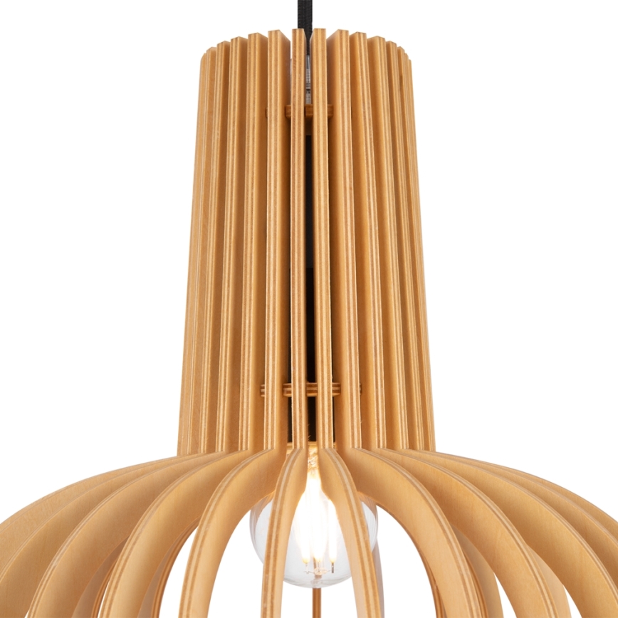 Maytoni MOD193PL-01W - Lustra ar auklu ROOTS 1xE27/40W/230V d. 22,5 cm bēša