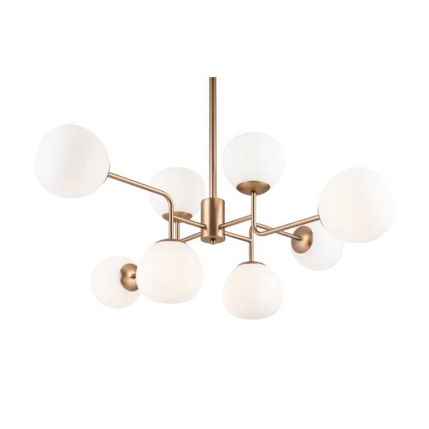Maytoni MOD221-PL-08-G - Lustra ar stieni ERICH 8xE14/40W/230V varš