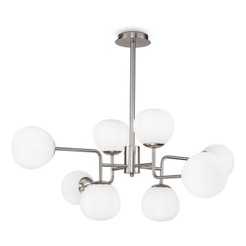 Maytoni MOD221-PL-08-N - Lustra ar stieni ERICH 8xE14/40W/230V matēts hroms