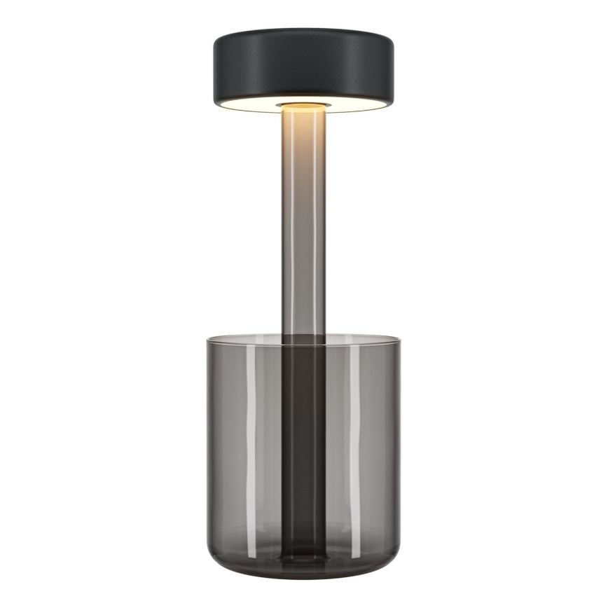 Maytoni MOD229TL-L3B3K3 - LED Aptumšojama uzlādējams pārvietojams galda lampa LED/3W/5V 2200-4000K melna/pelēka