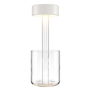 Maytoni MOD229TL-L3W3K1 - LED Aptumšojama uzlādējams pārvietojams galda lampa LED/3W/5V 2200-4000K balta/caurspīdīga