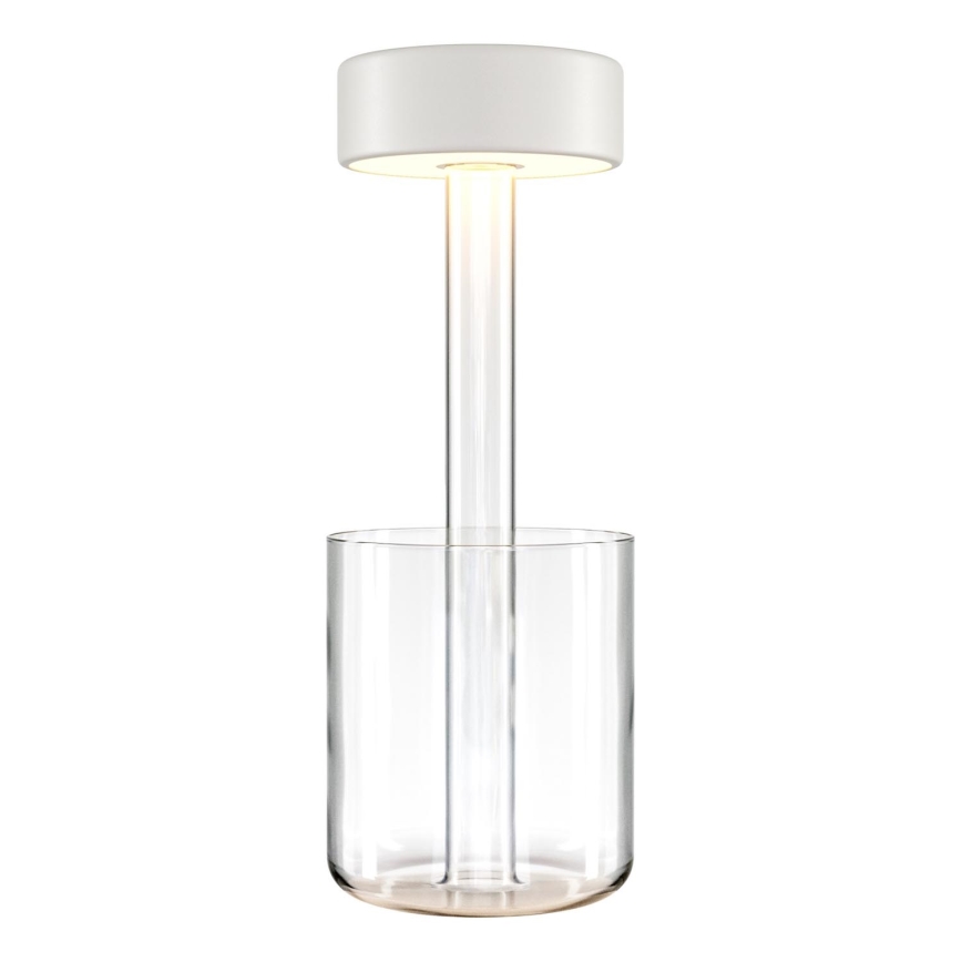 Maytoni MOD229TL-L3W3K1 - LED Aptumšojama uzlādējams pārvietojams galda lampa LED/3W/5V 2200-4000K balta/caurspīdīga