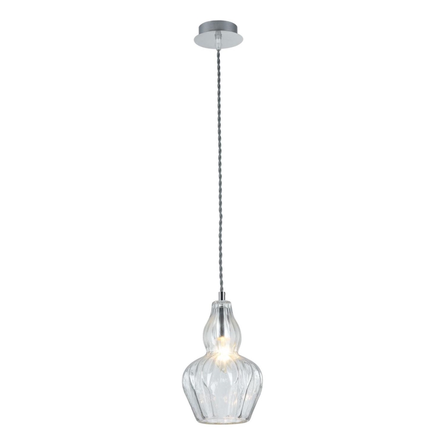 Maytoni MOD238-PL-01-TR - Lustra ar auklu EUSTOMA 1xE14/40W/230V caurspīdīga