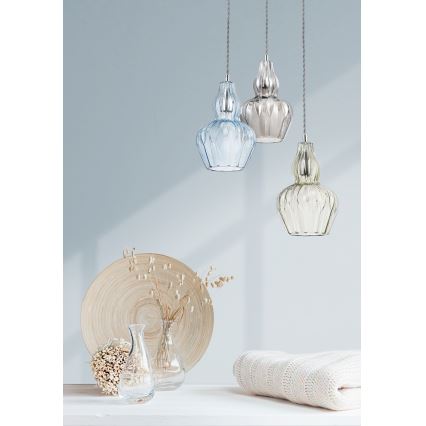 Maytoni MOD238-PL-01-TR - Lustra ar auklu EUSTOMA 1xE14/40W/230V caurspīdīga
