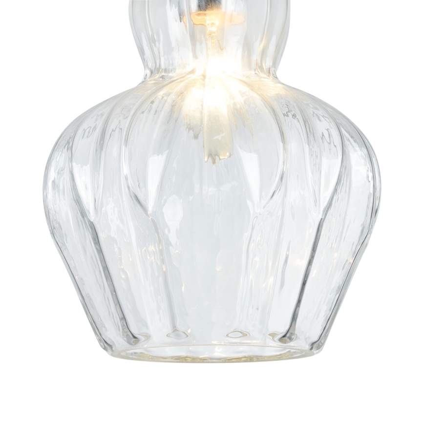 Maytoni MOD238-PL-01-TR - Lustra ar auklu EUSTOMA 1xE14/40W/230V caurspīdīga