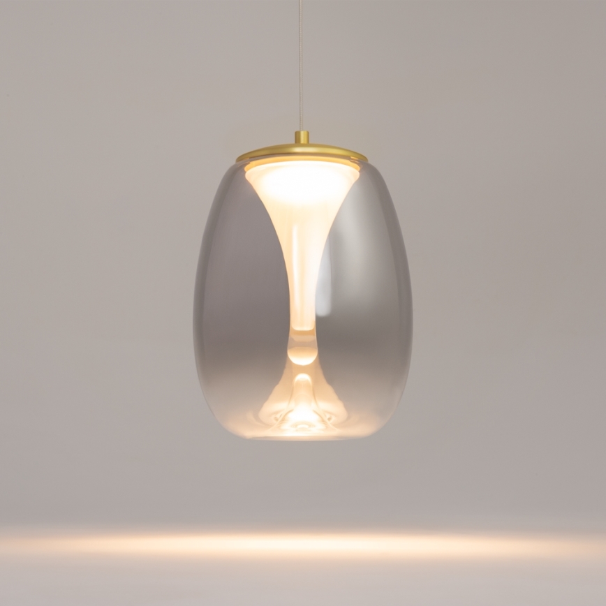 Maytoni MOD282PL-L8G3K - LED Lustra ar auklu SPLASH LED/7W/230V 3000K zelta
