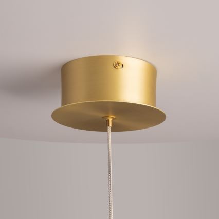 Maytoni MOD282PL-L8G3K - LED Lustra ar auklu SPLASH LED/7W/230V 3000K zelta