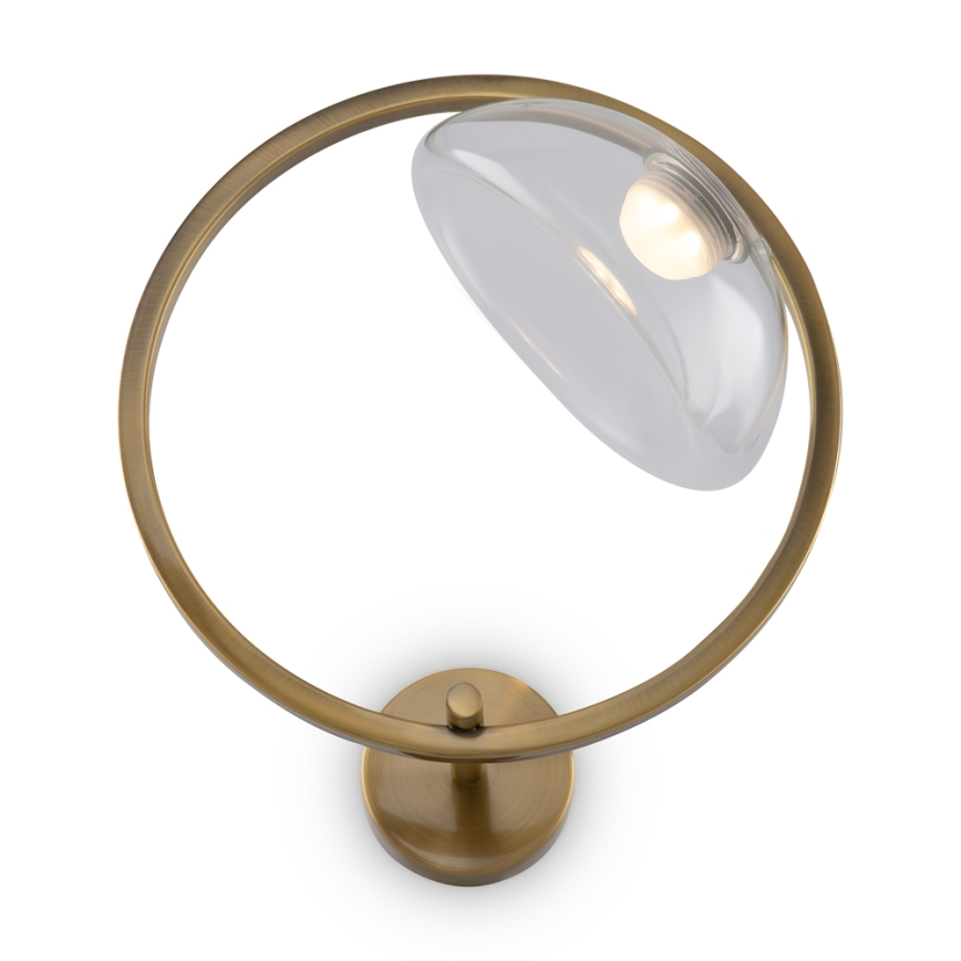 Maytoni MOD327WL-L5BS3K1 - LED Sienas lampa LUNARE LED/5W/230V misiņš