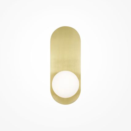 Maytoni MOD419WL-01G - Sienas lampa BAO 1xG9/28W/230V zelta
