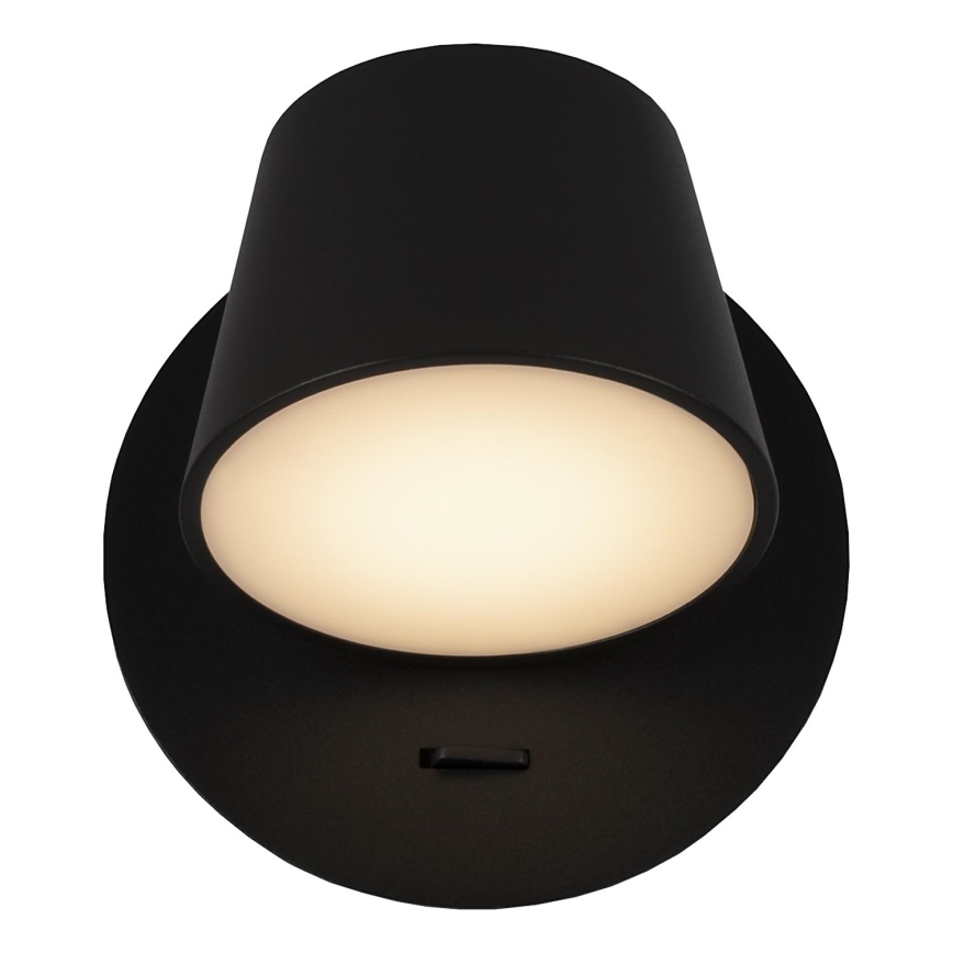 Maytoni MOD421WL-L6B3K - LED Sienas lampa PIXEL LED/7W/230V 3000K melna