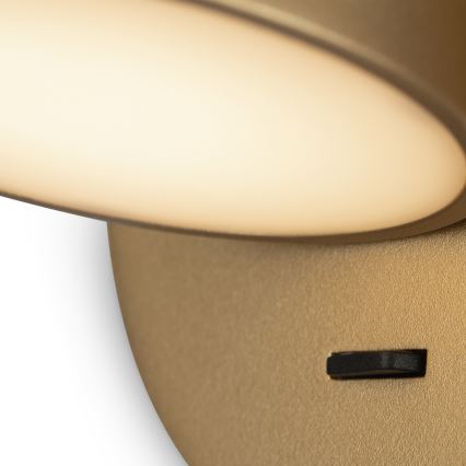 Maytoni MOD421WL-L6BS3K - LED Sienas lampa PIXEL LED/7W/230V 3000K zelta